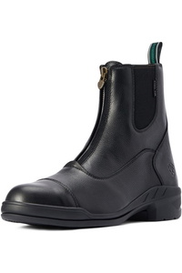 Ariat Mens Heritage IV Zip Steel Toe Paddock Boot 10042547 - Black